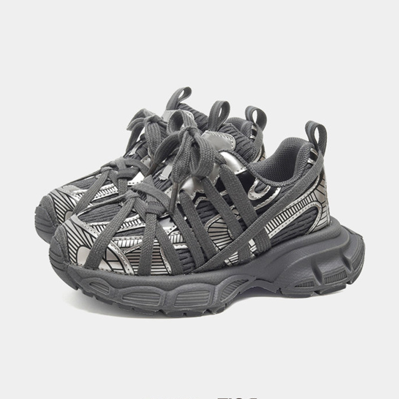 Unisex tenisice Dad Shoes s mrežastim gornjim dijelom, EVA potplat, Velcro zatvaranje, protuklizni potplat, fleece podstava