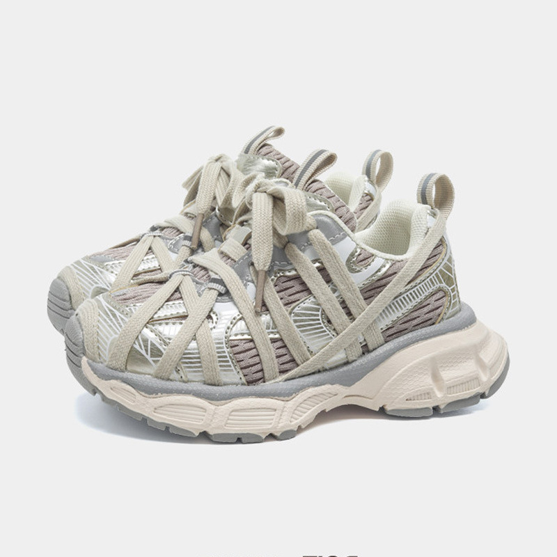 Unisex tenisice Dad Shoes s mrežastim gornjim dijelom, EVA potplat, Velcro zatvaranje, protuklizni potplat, fleece podstava