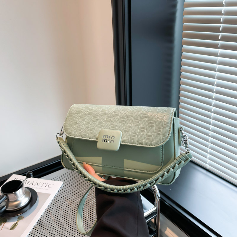 Retro PU crossbody torba s vodoravnom kvadratnom formom, zatvaranje kapom, džepovi sa zipom i džep za dokumente, s jednom naramenicom, jesen 2025 izdanje