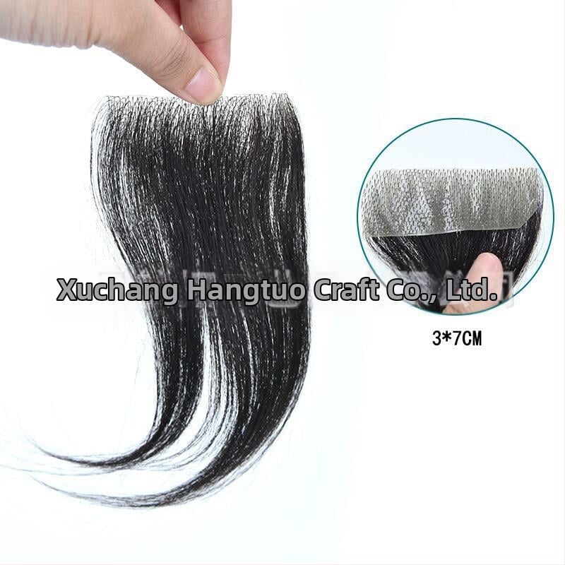 Biológiai fejbőr hegplaszt patch – emberi haj, kézzel szőtt, festhető