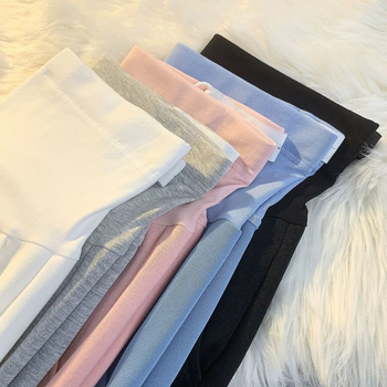 Σορτς εγκυμοσύνης με στήριξη κοιλιάς, ελαφρύ πολυεστέρα, καθημερινή καλοκαιρινή χρήση (Πολυεστέρας, ελαφρύς, μη ελαστικό)