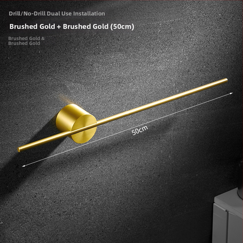 Falra szerelhető törölközőtartó, egypólusú, Space alumínium, spray-plasztik bevonat, teherbírás 10 kg, 1 szint