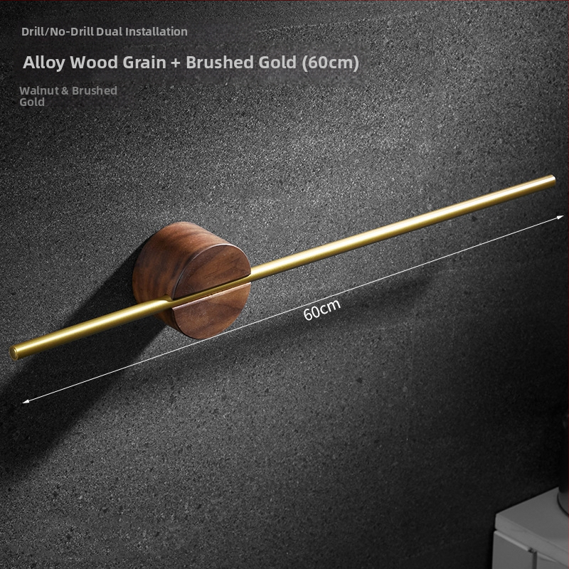 Falra szerelhető törölközőtartó, egypólusú, Space alumínium, spray-plasztik bevonat, teherbírás 10 kg, 1 szint