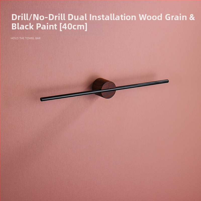 Falra szerelhető törölközőtartó, egypólusú, Space alumínium, spray-plasztik bevonat, teherbírás 10 kg, 1 szint