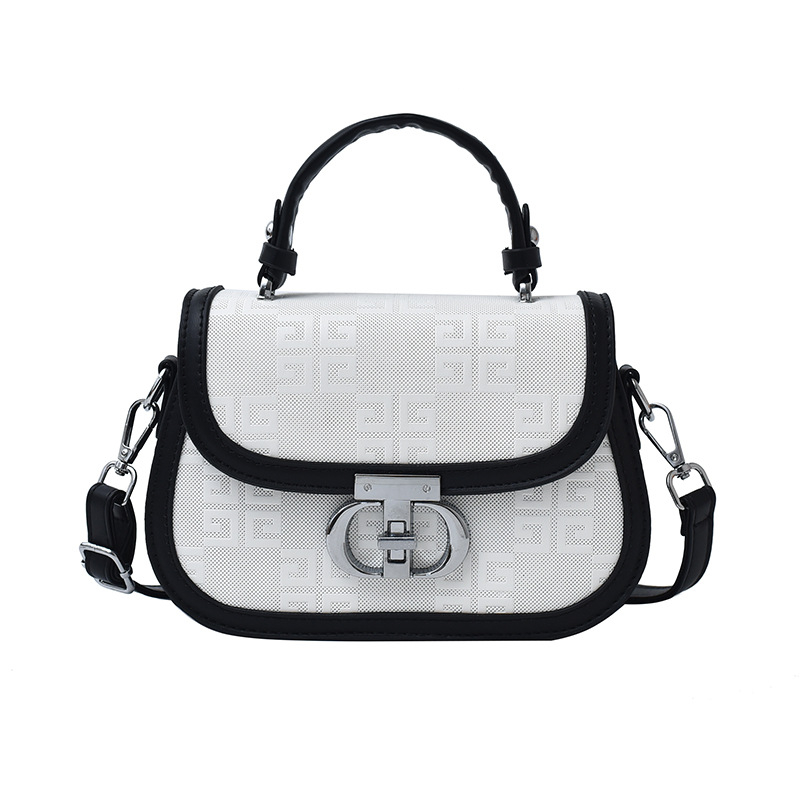 PU materijal, korejskog stila crossbody, zatvaranje poklopcem, jednosrameni remen za rame, unutarnji džepovi sa zatvaračem
