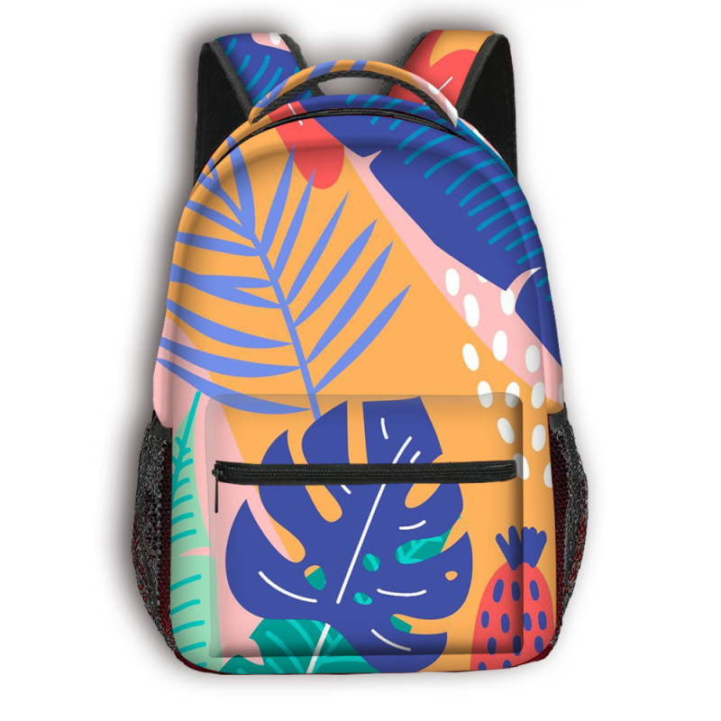 Ghiozdan pentru școală, poliester, respirabil, impermeabil, curea cu pernă de aer, model de cusătură