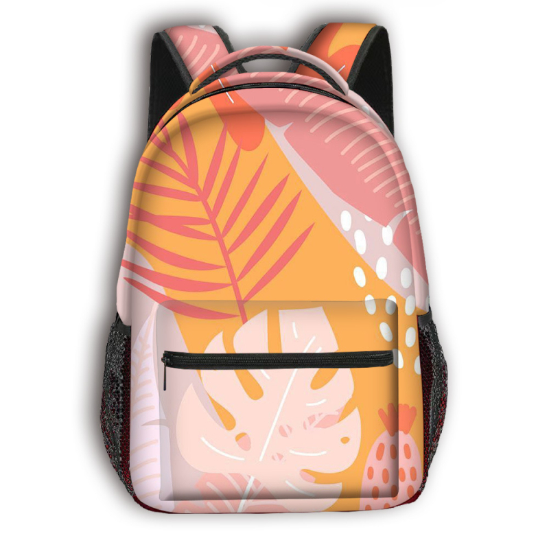 Ghiozdan pentru școală, poliester, respirabil, impermeabil, curea cu pernă de aer, model de cusătură