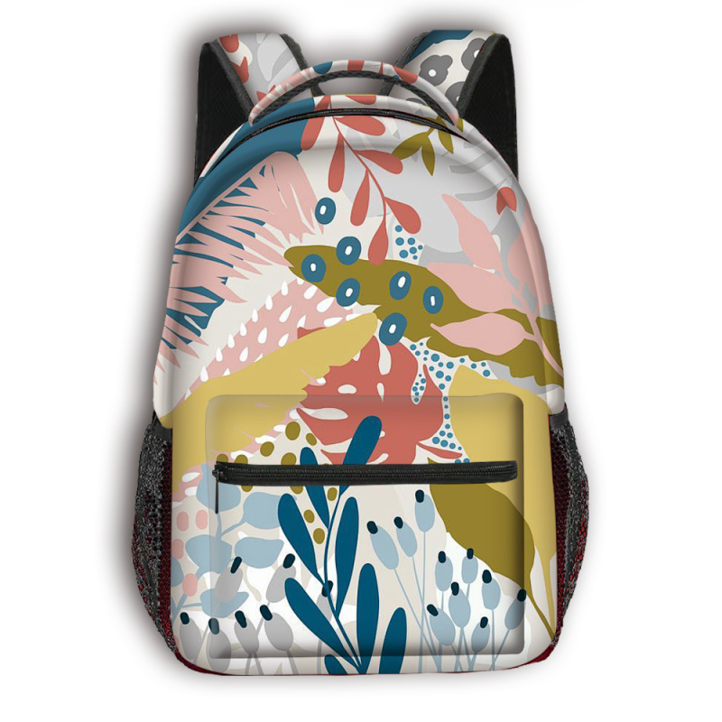 Ghiozdan pentru școală, poliester, respirabil, impermeabil, curea cu pernă de aer, model de cusătură