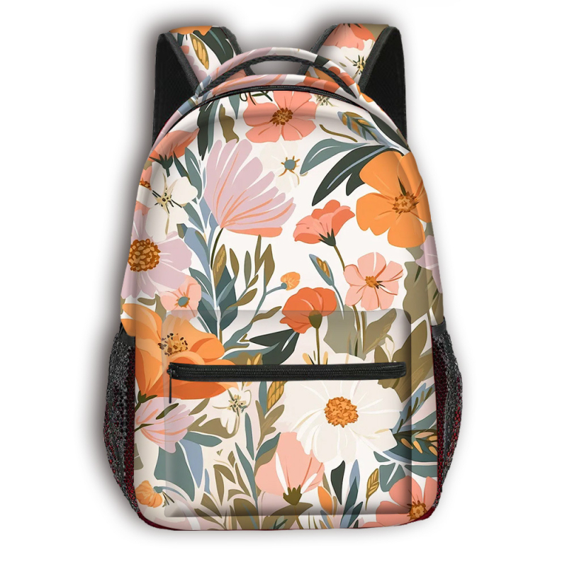 Ghiozdan pentru școală, poliester, respirabil, impermeabil, curea cu pernă de aer, model de cusătură