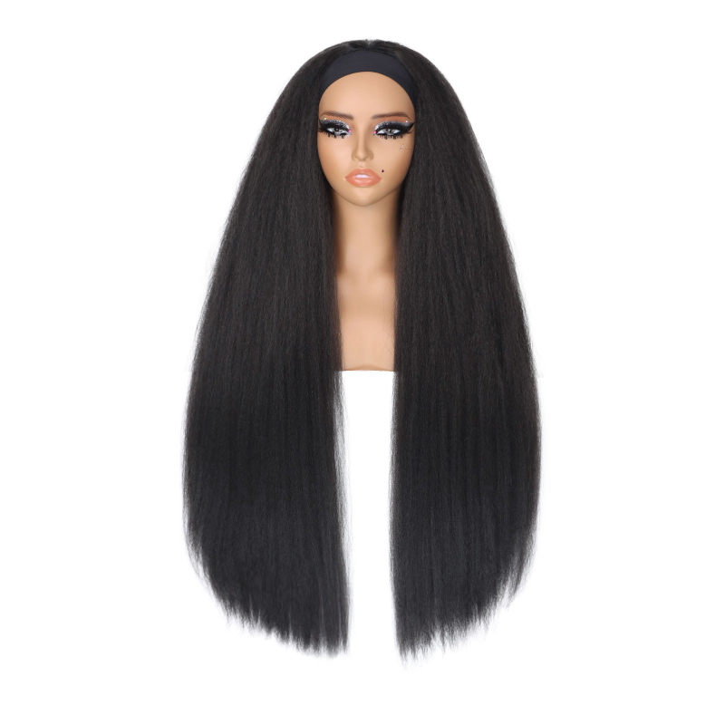 Perucă cosplay pentru anime, stil natural, fibre sintetice rezistente la temperatură, model 204