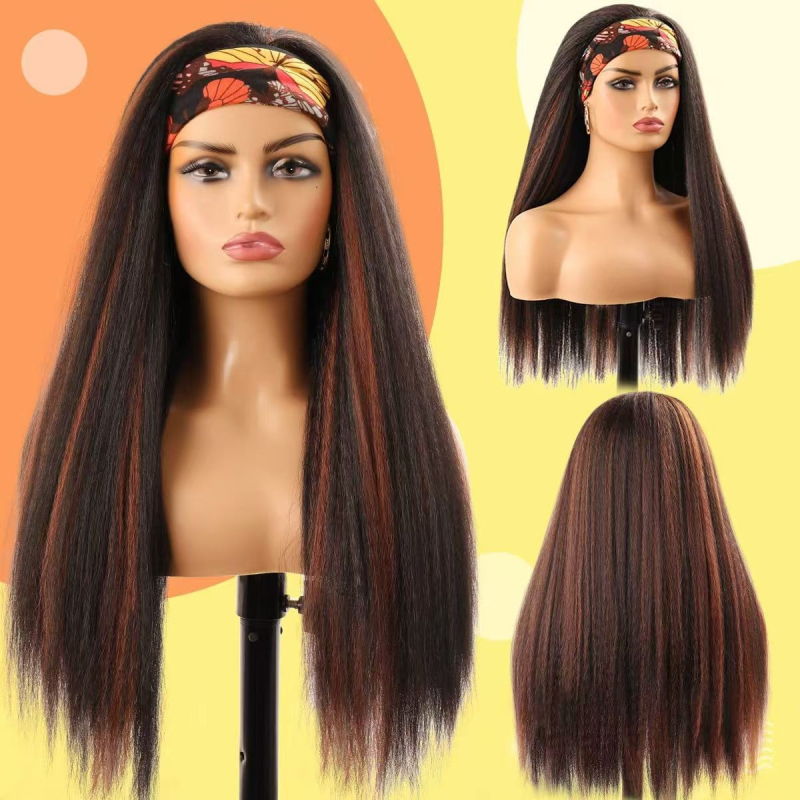 Perucă cosplay pentru anime, stil natural, fibre sintetice rezistente la temperatură, model 204