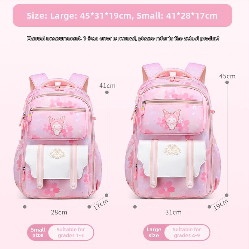 Culomi училищна раница за момичета – ABS материал, дишаща, ултра лека, функция за разширение, подплата от найлон