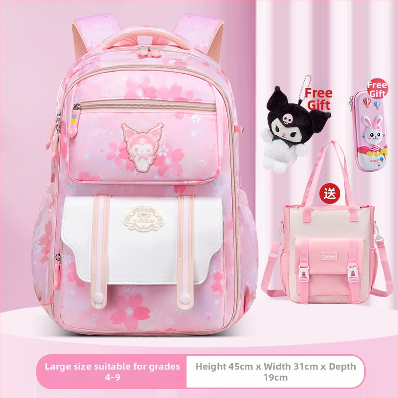 Culomi ghiozdan pentru fete – material ABS, respirabil, ultra-ușor, funcție de extindere, căptușeală din nylon