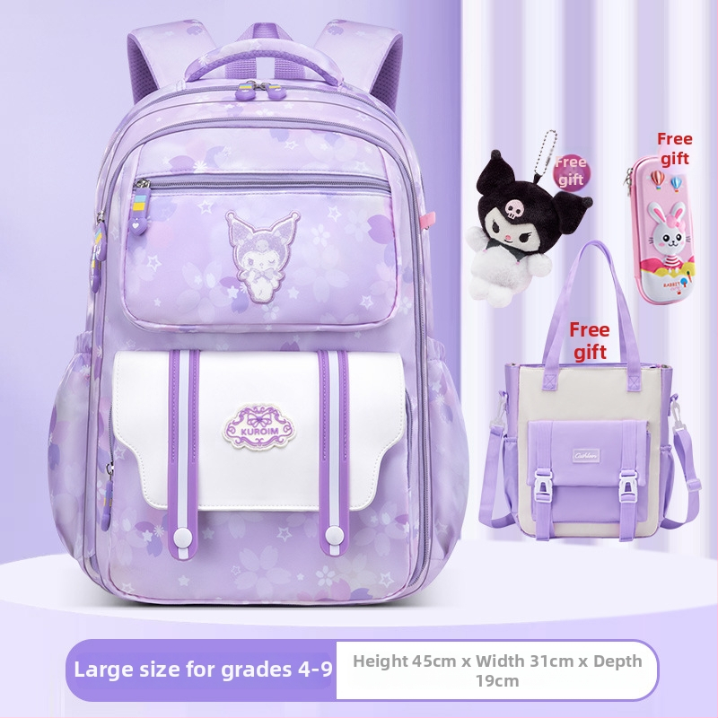 Culomi ghiozdan pentru fete – material ABS, respirabil, ultra-ușor, funcție de extindere, căptușeală din nylon