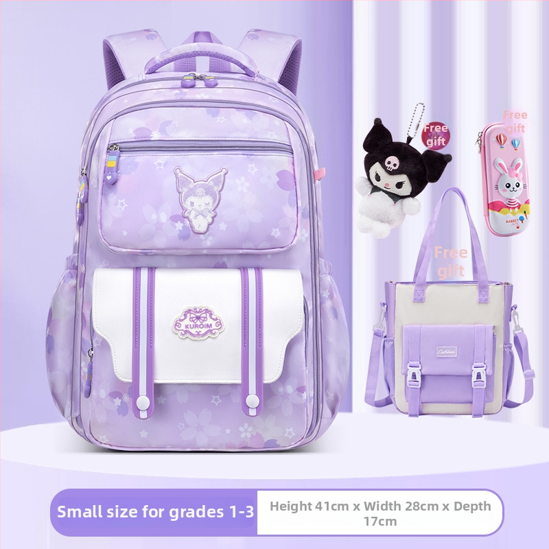 Culomi ghiozdan pentru fete – material ABS, respirabil, ultra-ușor, funcție de extindere, căptușeală din nylon