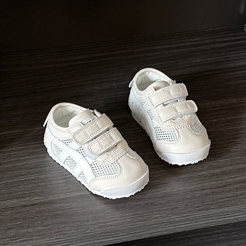 Forrest Gump stílusú gyerekcipő, felsőrész cow split bőr, Velcro zárás, puha talp, 12–36 hónaposoknak