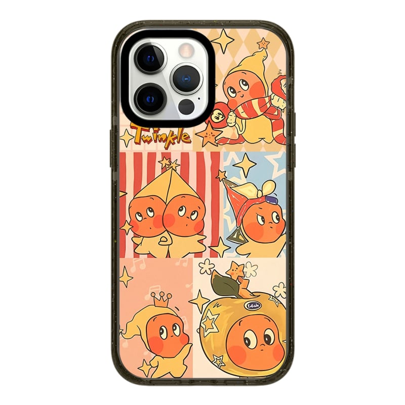 Husa pentru iPhone 12–14, temă stele, din acrilic, imprimare UV, magnetic, anti-cadere, personalizabilă