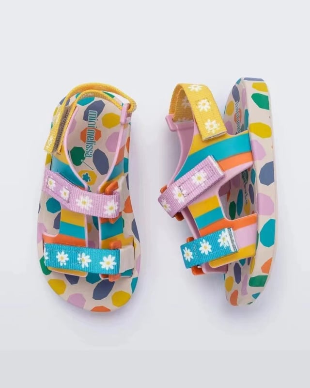 Gyerekeknek Velcro-záras strandcipő PVC felsőrész és PVC talp, 1-12 éves korosztály