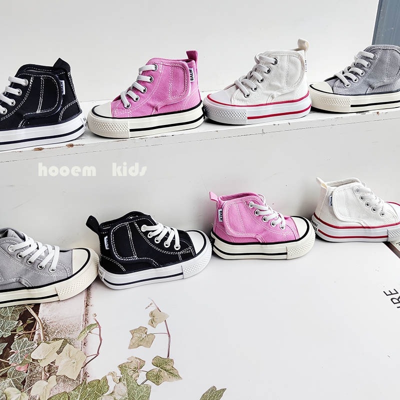 Παιδικά παπούτσια από καμβά με Velcro, εσωτερική σόλα από φυσικό δέρμα, άνετα sneakers για παιδιά 1-16 ετών