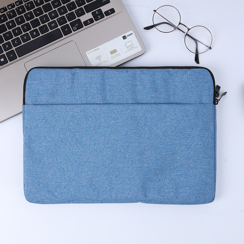 Oxford anyagú laptop tok lélegző, vízálló, ultrakönnyű és kapacitásbővítő (Anyag: Oxford; Belső: poliészter-pamut)