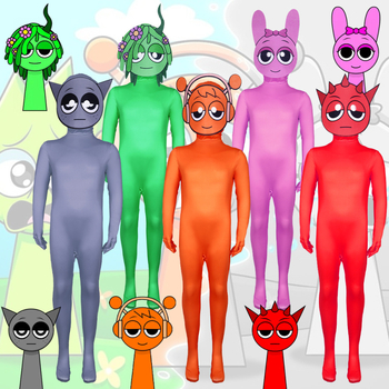 Dječji cosplay jumpsuit, unisex, poliester-spandex mješavina, za igre i anime uloge, ispod 17 godina, proljeće 2025