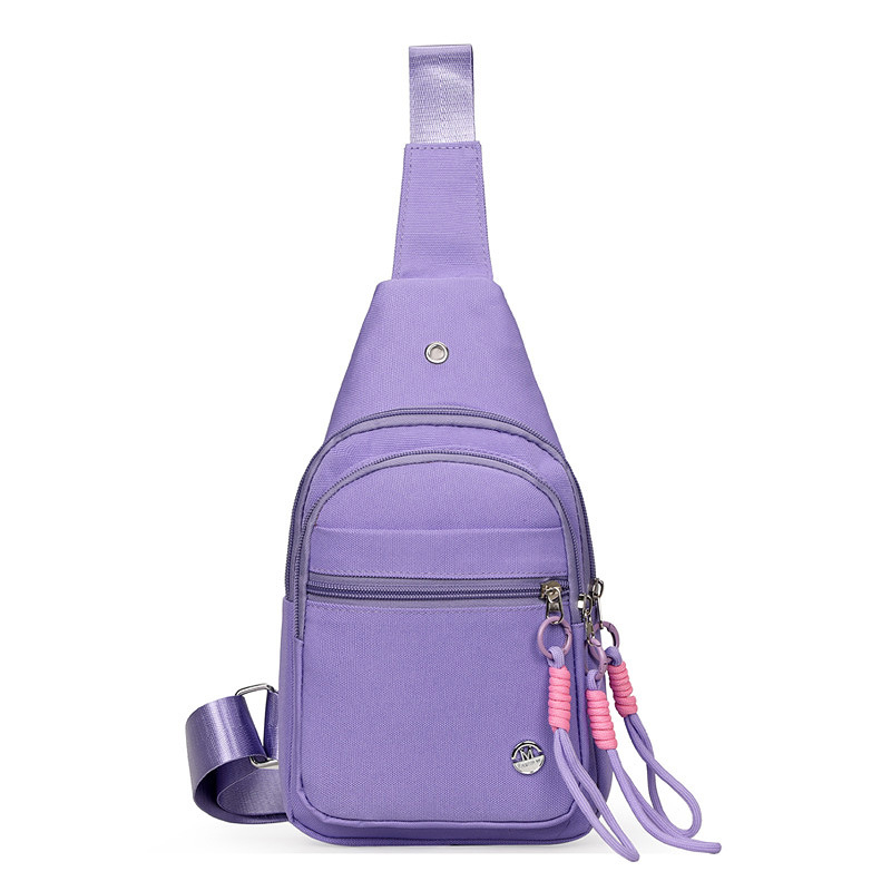 Moderna ženska crossbody torbica za slobodno vrijeme, Oxford platno, ljeto 2025, zatvarač, unutarnji džep sa zatvaračem