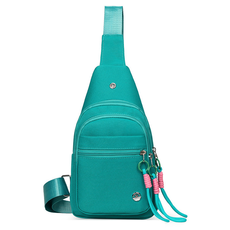 Moderna ženska crossbody torbica za slobodno vrijeme, Oxford platno, ljeto 2025, zatvarač, unutarnji džep sa zatvaračem