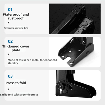 Összecsukható fém asztallábak – modern egyszerű stílus, ideális íróasztalokhoz, ágyakhoz és kempingasztalokhoz