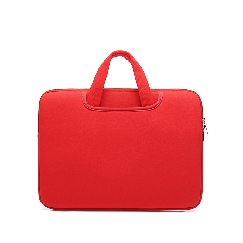 Geantă pentru laptop din material de bumbac, închidere cu fermoar, interior căptușit cu compartimente pentru laptop și alte buzunare, model T288