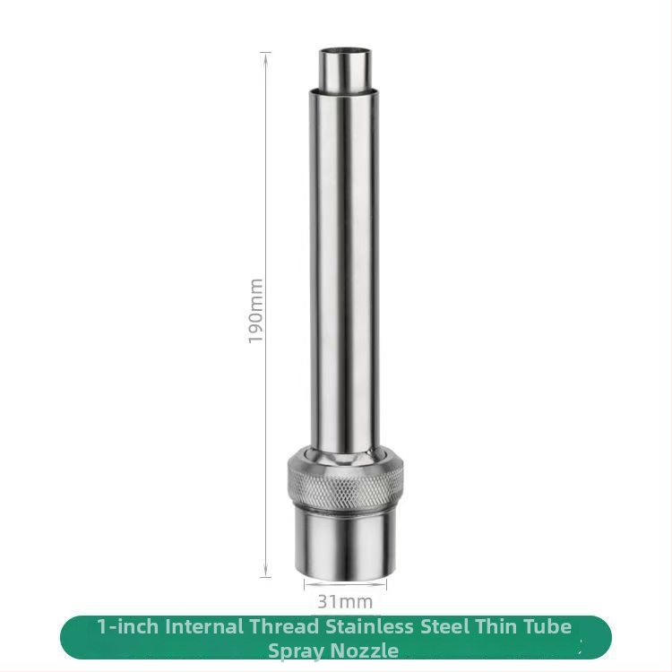 Fântână uscată pentru grădină din alamă și oțel inoxidabil, coloană Jade, pentru peisaj acvatic și iaz, pulverizator cu gaură unică