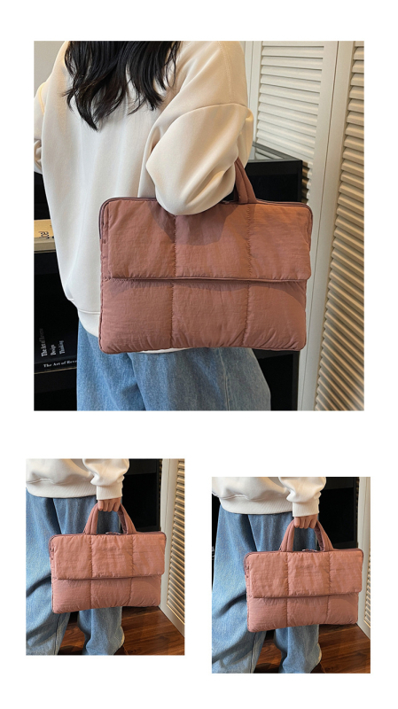 Torba za prijenosno računalo antifurt, najlon, podstava od poliester, gradski minimalistički stil, prijenosna torba tip briefcase