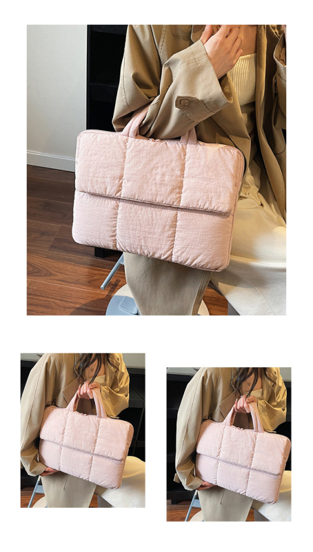 Torba za prijenosno računalo antifurt, najlon, podstava od poliester, gradski minimalistički stil, prijenosna torba tip briefcase