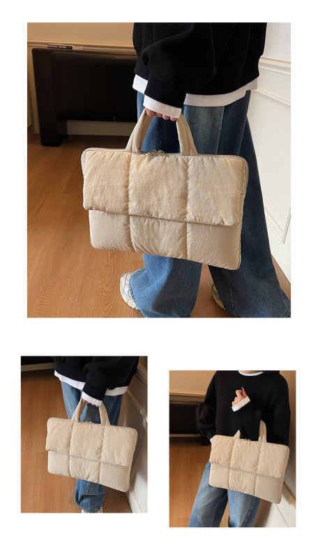 Torba za prijenosno računalo antifurt, najlon, podstava od poliester, gradski minimalistički stil, prijenosna torba tip briefcase