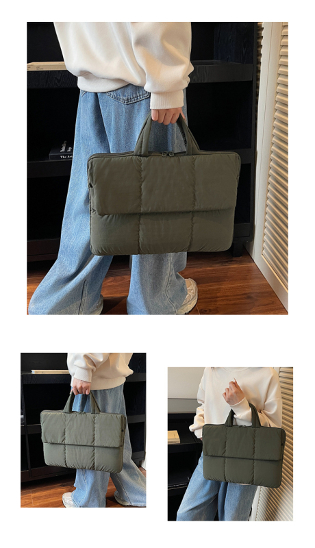 Torba za prijenosno računalo antifurt, najlon, podstava od poliester, gradski minimalistički stil, prijenosna torba tip briefcase