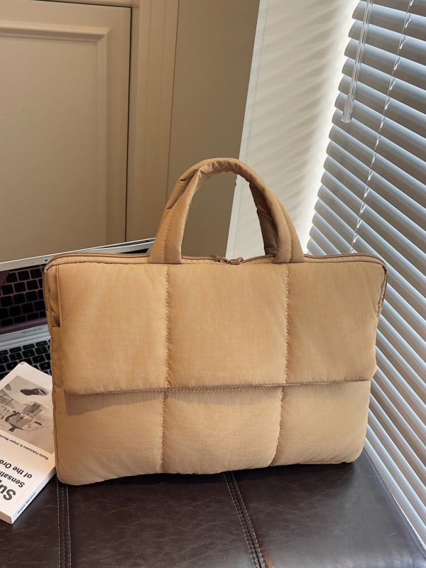 Torba za prijenosno računalo antifurt, najlon, podstava od poliester, gradski minimalistički stil, prijenosna torba tip briefcase