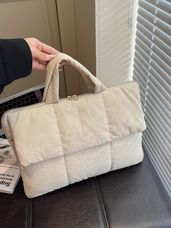 Torba za prijenosno računalo antifurt, najlon, podstava od poliester, gradski minimalistički stil, prijenosna torba tip briefcase