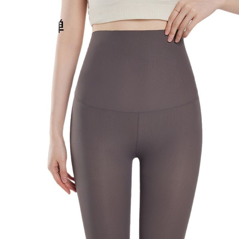 Leggings od najlona i elastana, ultra-tanke, visok pas, prozračne, joga hlaće