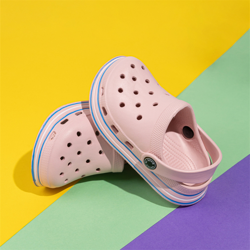 Papuci de plajă pentru copii din EVA, unisex, talpă antiderapantă, pentru vârste 3–12 ani, Vara 2025