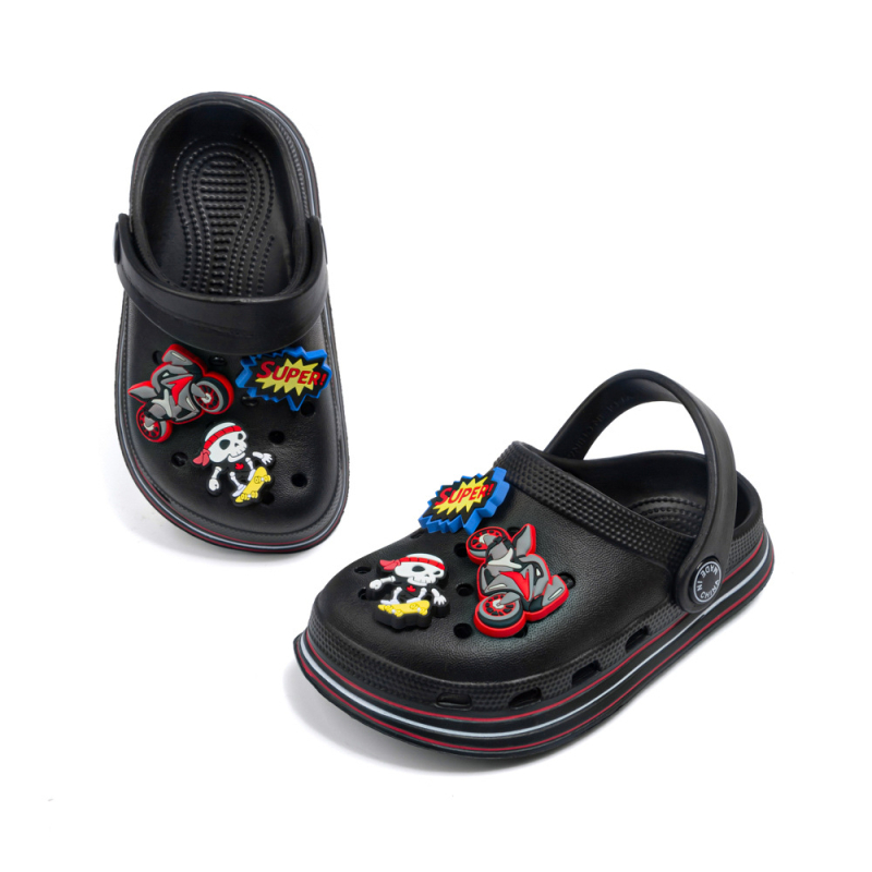 Papuci de plajă pentru copii din EVA, unisex, talpă antiderapantă, pentru vârste 3–12 ani, Vara 2025