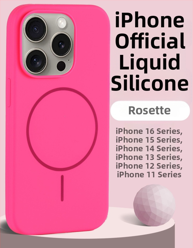 Folyékony szilikon tok iPhone 11–14 sorozathoz mágneses rögzítéssel, ütésálló, hőelvezetés, ujjnyom-mentes, spray felület