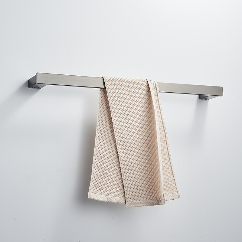 Set držača za ručnike od nehrđajućeg čelika, elektroplirano završno sloj, moderan minimalistički stil, set šest komada i više