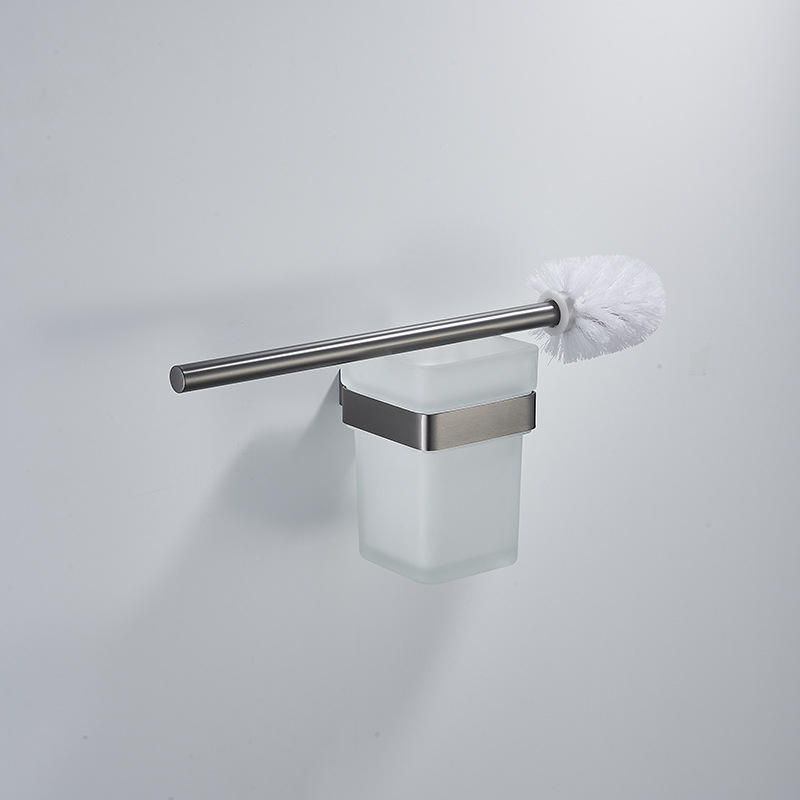 Set držača za ručnike od nehrđajućeg čelika, elektroplirano završno sloj, moderan minimalistički stil, set šest komada i više
