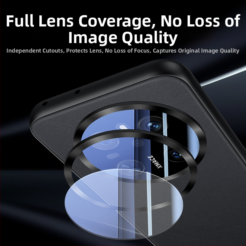 Obal Huawei Mate70 Pro z umelej kože, s plným krytím objektívu, reliéfny dizajn, odolný proti nárazom, proti otlačkom prstov