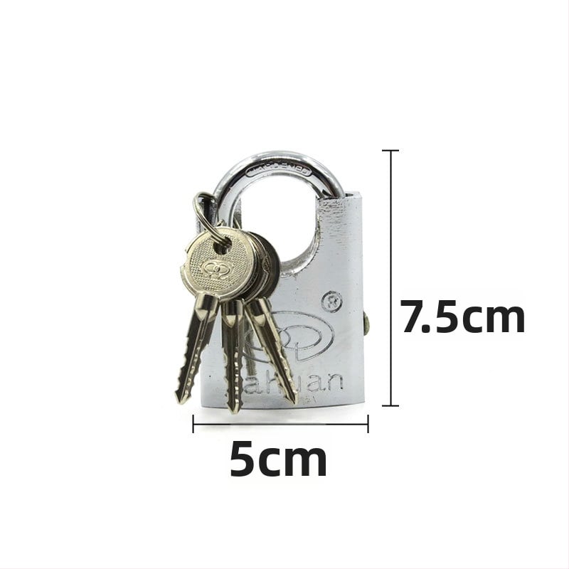 Háztartási réz lakat, egyenes nyitású modell, modern egyszerű stílus, alkalmas szekrényekhez és mérődobozokhoz