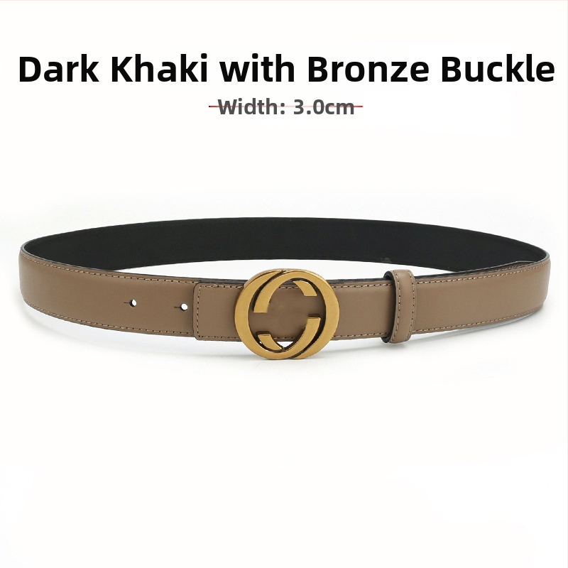 Curea de damă din piele naturală cu cataramă din aliaj, lățime 2-4 cm, strat de piele secundar, finisaj antic electroplacat, stil nișă