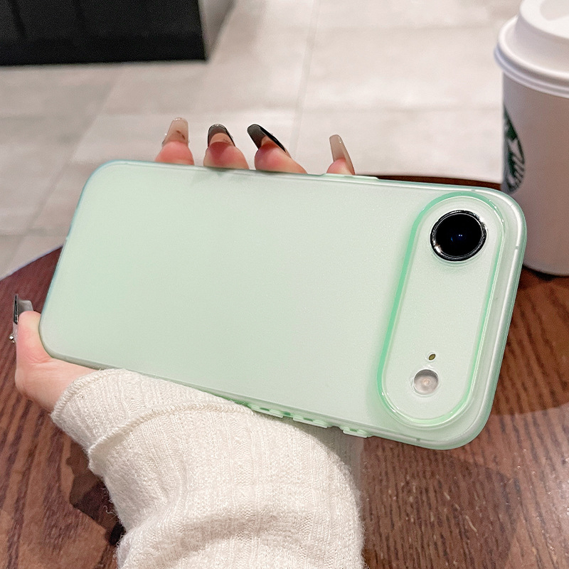 Калъф за iPhone – матиран TPU, цялостен минималистичен дизайн, против изпускане за Apple iPhone