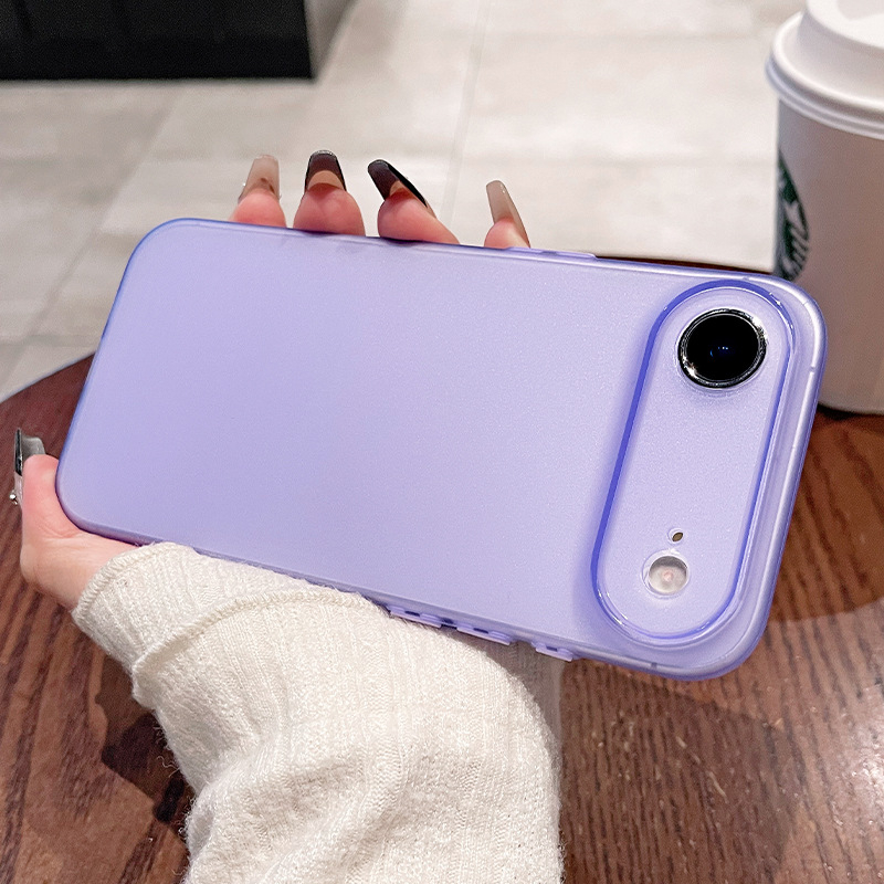 Калъф за iPhone – матиран TPU, цялостен минималистичен дизайн, против изпускане за Apple iPhone