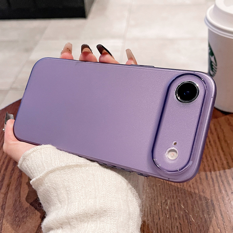 Калъф за iPhone – матиран TPU, цялостен минималистичен дизайн, против изпускане за Apple iPhone