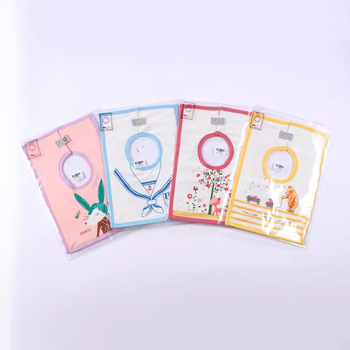 Prosop-bib pentru saliva de bebeluși cu suprafață din bumbac, strat interior impermeabil și partea inferioară din terry, unisex, pentru sugari și copii între 1 și 3 ani