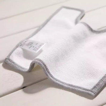 Prosop-bib pentru saliva de bebeluși cu suprafață din bumbac, strat interior impermeabil și partea inferioară din terry, unisex, pentru sugari și copii între 1 și 3 ani